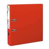 Exacompta PremTouch Ordner A4+ 80 mm Rood 2 ringen Karton, PP (Polypropeen) Staand