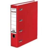 Classeur double Falken Large A5 70 mm Rouge 4 Anneaux S70 Carton, PP (Polypropylène) Paysage