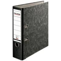 Classeur à levier Falken 11286523 A4 80 mm Noir 2 anneaux
