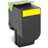 Toner Lexmark D'origine 80C2SYE Jaune