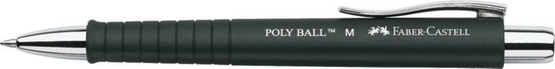 Faber-Castell Poly Ball Intrekbaar Balpen Blauw 0,4 mm Medium Balpen Navulbaar
