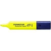 Surligneur STAEDTLER Textsurfer classic 364 Jaune Pointe moyenne Biseautée 1 - 5 mm Rechargeable