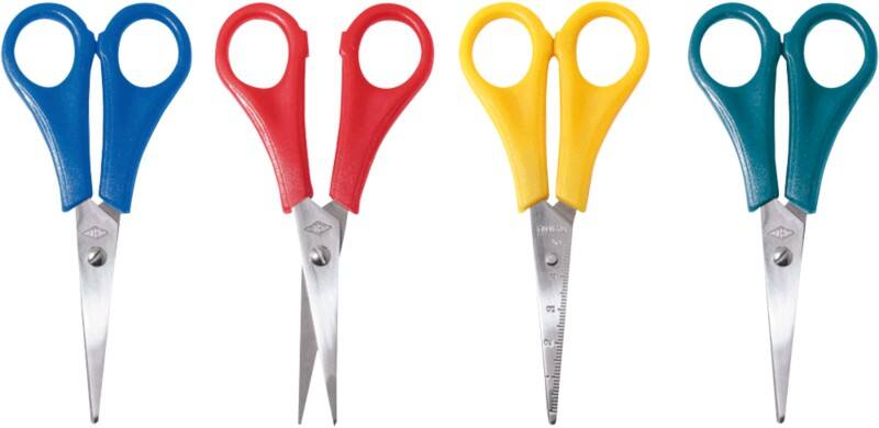 Ciseaux WEDO Adapté pour les gauchers 130 mm