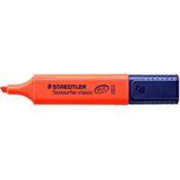 Surligneur STAEDTLER Textsurfer classic 364 Rouge Pointe moyenne Biseautée 1 - 5 mm Rechargeable