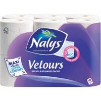 Nalys Velours Maxi Toiletpapier 3-laags 414820 12 Rollen à 130 Vellen