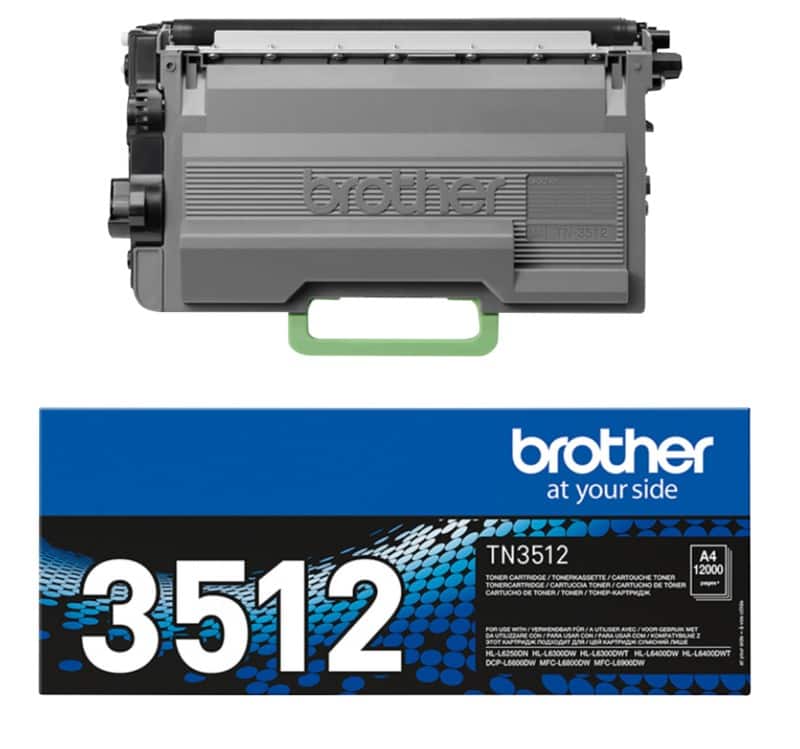 Brother TN-3512 Origineel Tonercartridge Zwart