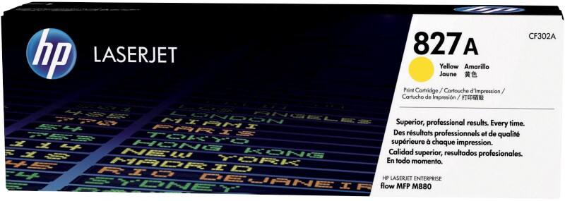 HP 827A Origineel Tonercartridge CF302AC Geel