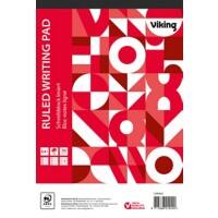 Bloc-notes Office Depot Blanc A4+ Ligné 100 feuilles Paquet de 5