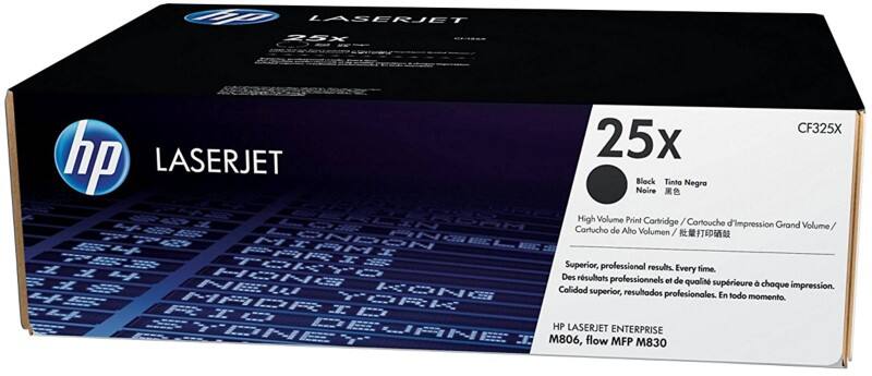 Toner HP 25X D'origine CF325X Noir