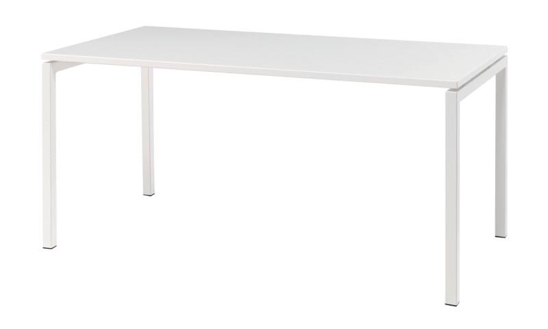 Bureau Bisley Quattro Basic Blanc 1600 (l) x 800 (p) x 740 (h) mm Acier, Mélamine