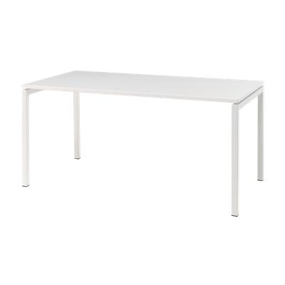 Bureau Bisley Quattro desk basic Blanc/Blanc FH 160 x 80 x 8 cm
