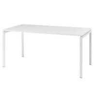 Bureau Bisley Quattro desk basic Blanc FH 80 x 180 x 80 cm