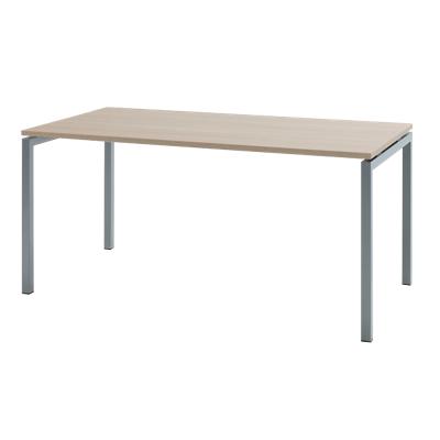 Table Bisley Quattro desk basic Imitation chêne, blanc 180 x 80 x 74 cm