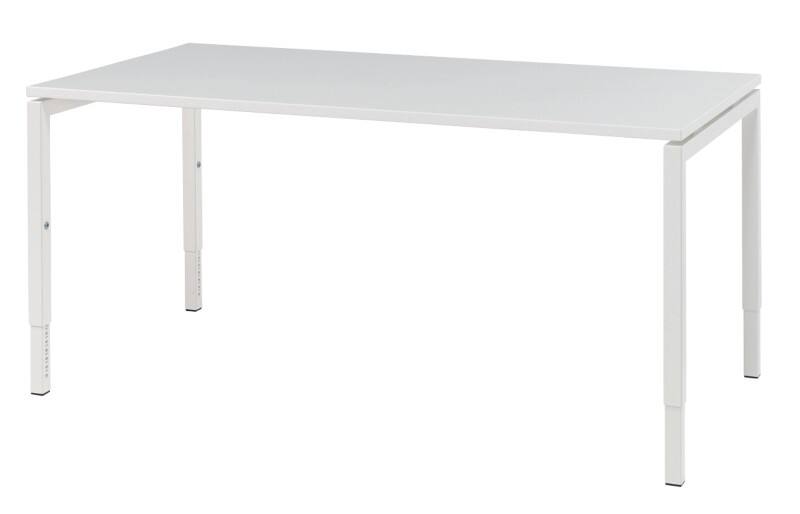 Bureau Bisley Quattro Basic Blanc 1600 (L) x 800 (P) x 850 (H) mm Acier, Mélamine  