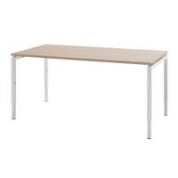 Bisley Bureau Quattro desk basic Bruin 1.600 x 800 x 80 mm ah