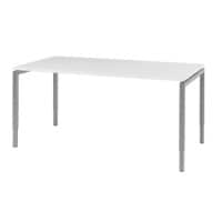 Bisley Bureautafel Quattro desk basic Wit 1.600 x 800 x 800 mm