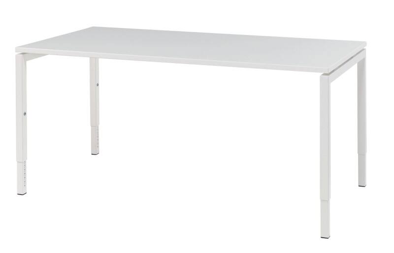 Bureau Bisley Quattro Basic Blanc 1800 (L) x 800 (P) x 850 (H) mm Acier, Mélamine  