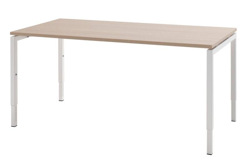 Bureau Bisley Quattro Basic Chêne 1800 (L) x 800 (P) x 850 (H) mm Acier, Mélamine  