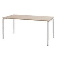 Bureau Bisley Quattro desk basic Chêne AH1 80 x 80 x 8 cm