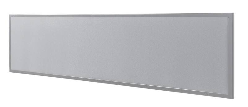 Cloison acoustique Bisley Quattro desk basic Gris 160 x 35 cm
