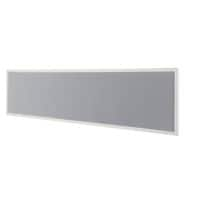 Séparation acoustique Bisley Quattro desk basic Gris clair, blanc 180 x 35 cm