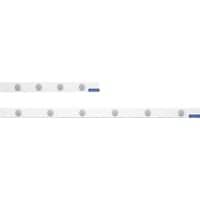 Rail mural magnétique magnetoplan Magnetowand 50 (l) x 0,05 (p) x 5 (h) cm Blanc