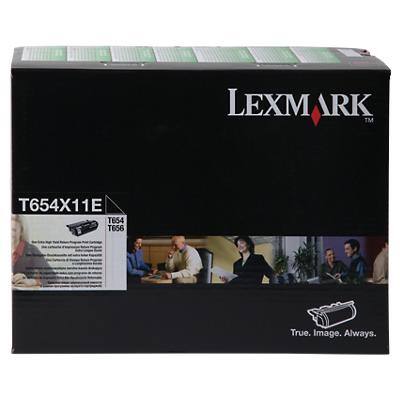 Lexmark Origineel Tonercartridge T654X80G Zwart