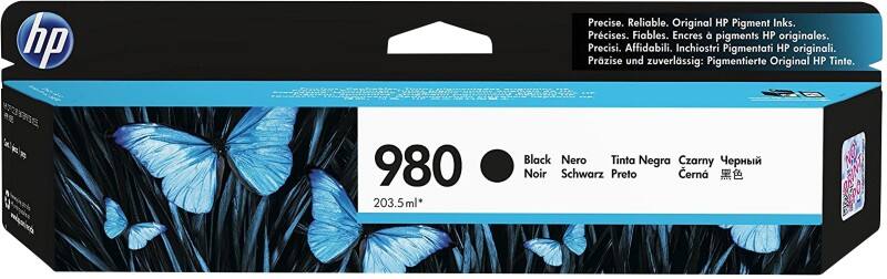 HP 980 originele inktcartridge D8J10A zwart