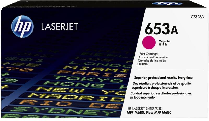 Toner HP 653A D'origine CF323A Magenta