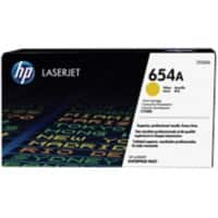 HP 654A originele tonercartridge CF332A geel