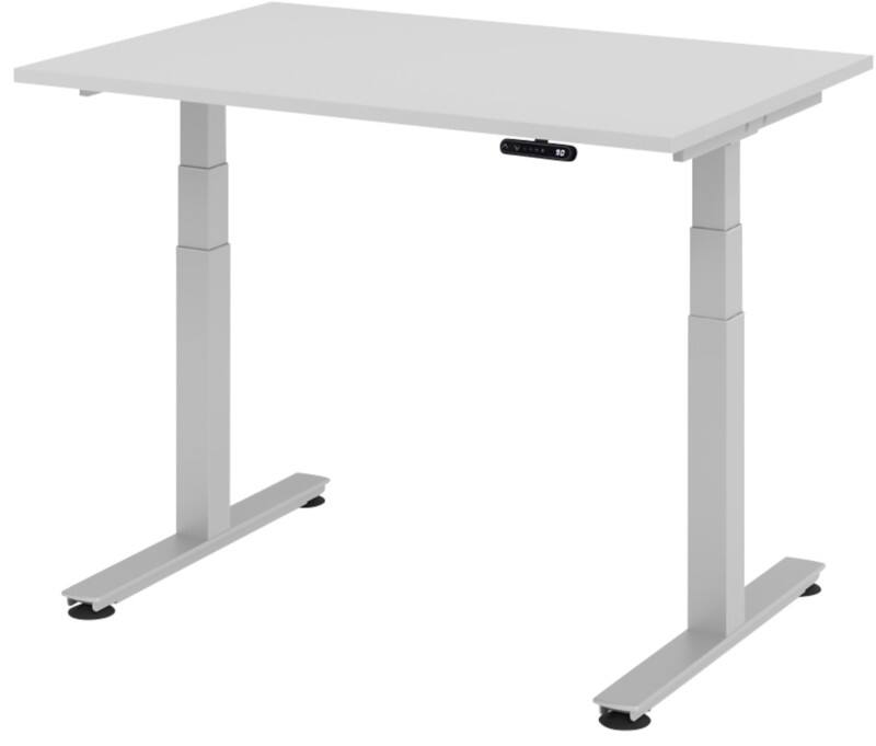 Hammerbacher Zit-sta bureau XDSM12/5/S Grijs 1.200 x 800 x 635 mm