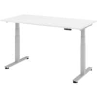 Hammerbacher Zit-sta bureau Ergonomic Aktiv XDSM Wit 1.600 x 800 x 635 mm