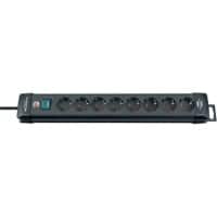 brennenstuhl Stekkerdoos Premium Line 3 m 8 stopcontacten Zwart