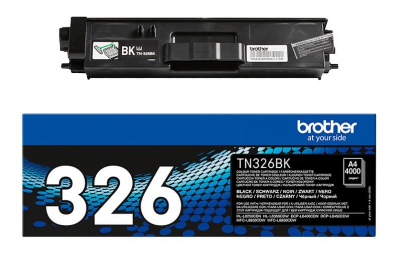 Toner Brother TN-326BK D'origine Noir