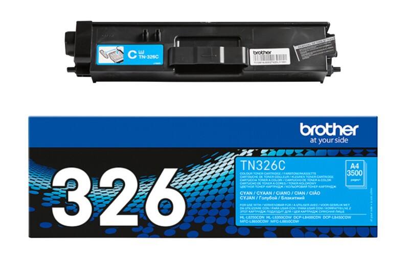 Brother TN-326C Origineel Tonercartridge Cyaan