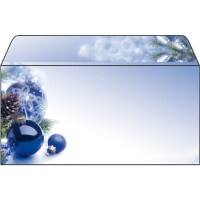 Sigel Blue Harmony Enveloppen 11 x 22 cm Blauw, wit 50 Stuks