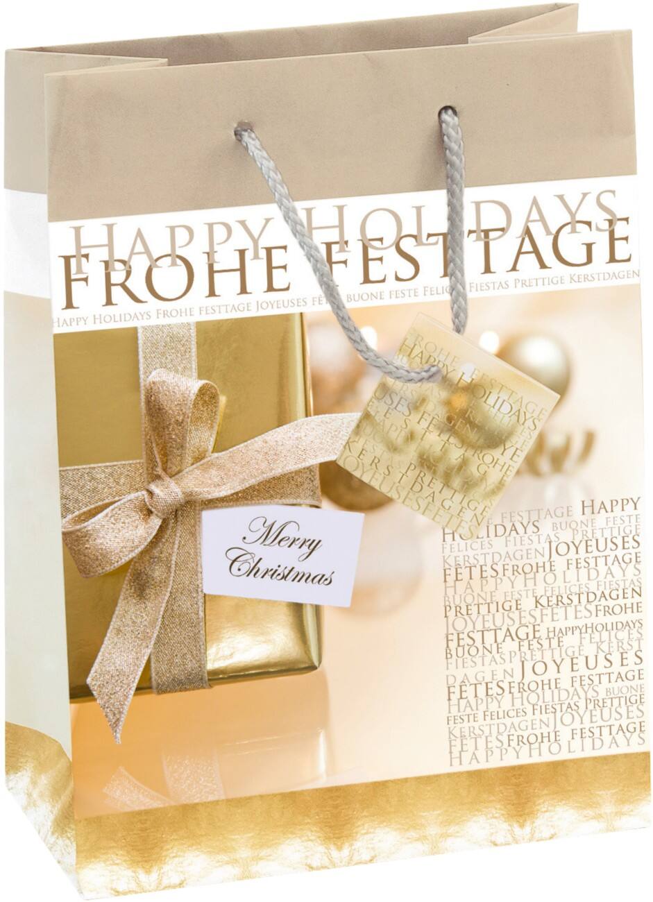 Sigel Geschenkzakjes 157 g/m² Goud 17 x 23 x 9 cm 5 Stuks