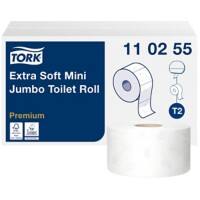 Tork Toiletpapier T2 Premium Mini Jumbo 3-laags 12 Rollen à 600 Vellen