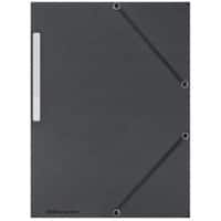 Office Depot 3-flap mappen A4 Zwart Karton 24 x 32 cm