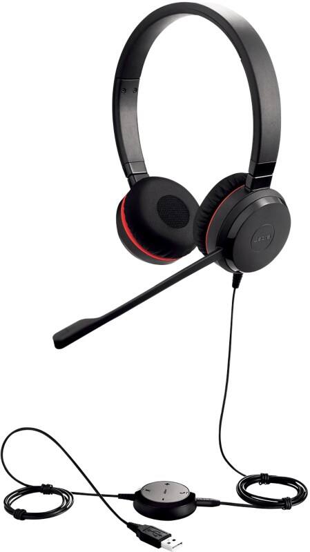 Jabra EVOLVE 30 II UC Bedraad Headset Over het hoofd 3,5 mm Jack Noise-cancelling microfoon Met microfoon Stereo Zwart
