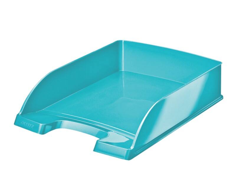 Leitz WOW Brievenbakje 5226 A4 Ijsblauw 25,5 x 35,7 x 7 cm