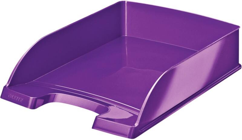 Corbeille à courrier Leitz WOW 5226 A4 Violet 25,5 x 35,7 x 7 cm