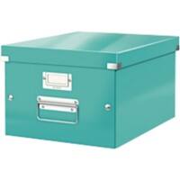 Leitz Click & Store WOW Opbergdoos A4 Karton Ice Blauw 28.1 x 37 x 20 cm