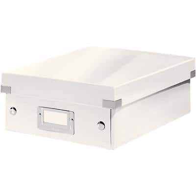 Boîtes de rangement Leitz Click&Store Carton, PP Blanc 28,2 x 22 x 10 cm