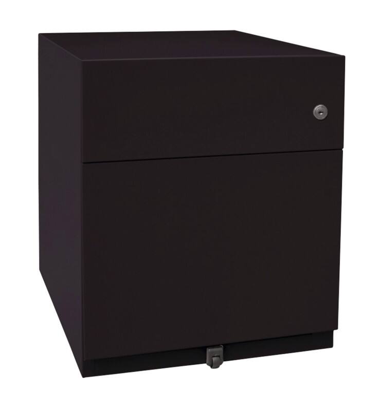 Module à tiroirs Bisley Note 1 Tiroir tiroirs 420 x 565 x 495 mm Noir