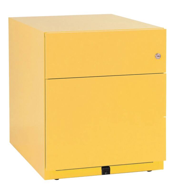 Module à tiroirs Bisley Note 1 Tiroir tiroirs 420 x 565 x 495 mm Jaune