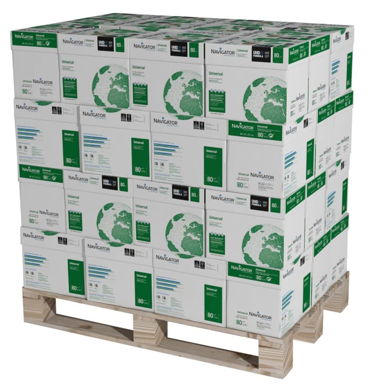 Papier imprimante Navigator Universal A4 80 g/m² Lisse Blanc 240 Paquets de 500 Feuilles