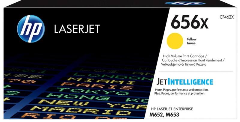 Toner HP 656X D'origine CF462X Jaune