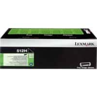 Toner Lexmark D'origine 51F2H00 Noir