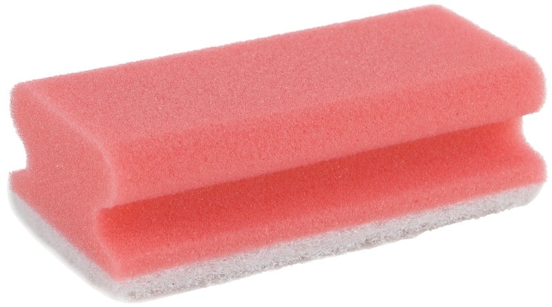 BETRA Schuurspons Rood, wit 10 Stuks